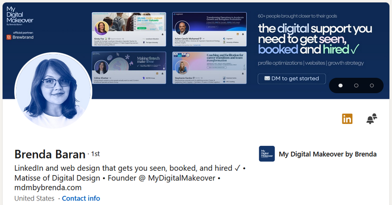 LinkedIn profile optimization