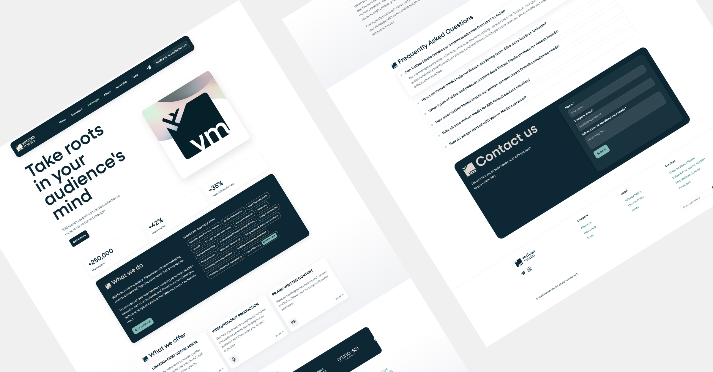 Vetiver Website Development Project